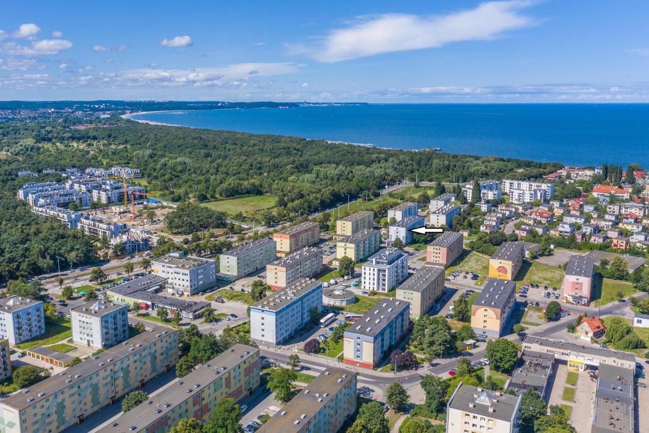 Apartmán Apartament Blue Brzezno Prostywynajem Gdansk Brzezno Exteriér fotografie